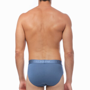 Minerva Mengear Basic Men s Mini Brief Slip Outer Elastic Waistband 2 pcs art.20521 - Image 13