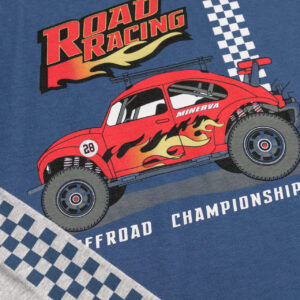 Minerva Boys  Homewear-Pyzama Short Sleeve "OFF ROAD" with Shorts art.61955 - Image 8