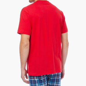 Minerva Men s Homewear Short Sleeve-Checkered Shorts "ISLANDS" art.70981 - Image 4