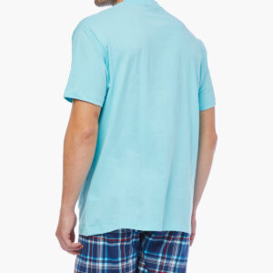 Minerva Men s Homewear Short Sleeve-Checkered Shorts "ISLANDS" art.70981 - Image 10