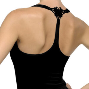 Helios Women s Top Open Back with Motif Micromodal art.84047