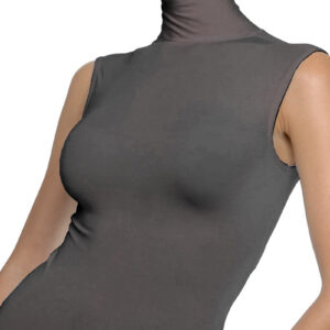 Helios Women s Turtle Neck Sleeveless Shirt Modal art.80679 - Image 3
