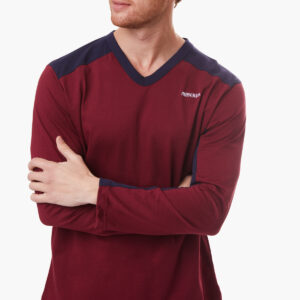 Minerva Men s Homewear Long Sleeve V-neck art.70951 - Image 5