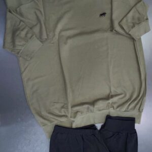 Minerva Πυζάμα Ανδρική Μακρυμάνικη V-neck και Μπασκες σε μπλούζα & παντελόνι art.70849 - Image 5