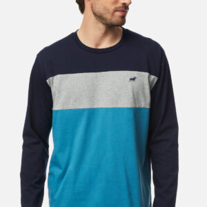 Minerva Men s Homewear-Pyzama Bull Tri-Color art.71027 - Image 1