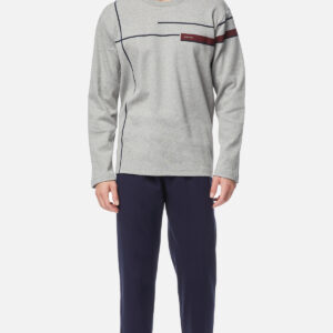 Minerva Men s Homewear-Pyzama "Prnt Minerva" Round Neck art.71048