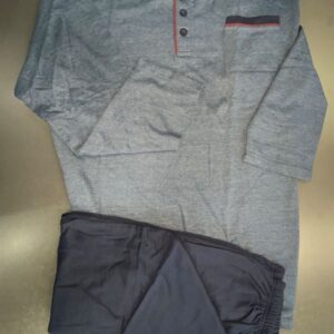 Men s Homewear Lanotte Buttons Sweatshirt with pocket art. 2/3 - Image 1