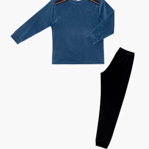 Minerva Boys  Homewear-Pyzama Stripes with Rubber Band art.62071 - Image 3