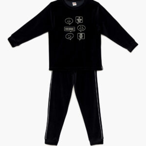 Minerva Boy s Homewear-Pyzama Velvet "Emotions" art.62069 - Image 2