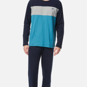 Minerva Men s Homewear-Pyzama Bull Tri-Color art.71027 - Image 12