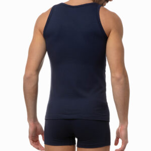 Minerva Sporties Bamboo Sleeveless Men s Undershirt art.10720 - Image 6