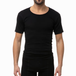 Minerva Classic men s scoop neck short sleeve undershirt art. 17000 - Image 3