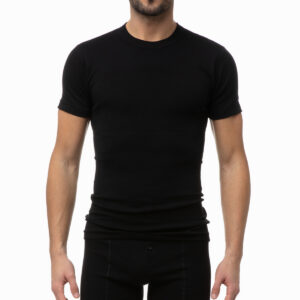 Minerva Classic Men s Crew Neck Short Sleeve Undershirt 2 pcs art.18112 - Image 3