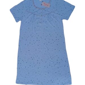 Lydia Creations Homewear Women s Nightgown Short Sleeve Buttons art.21004 - Image 1
