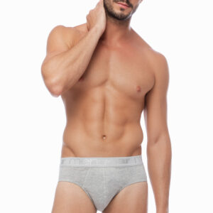 Minerva Mengear Basic Men s Mini Brief Slip Outer Elastic Waistband 2 pcs art.20521 - Image 3