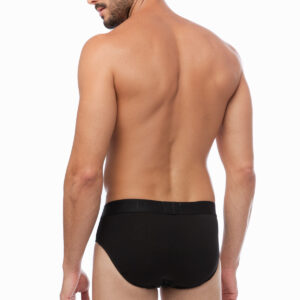 Minerva Mengear Basic Men s Mini Brief Slip Outer Elastic Waistband 2 pcs art.20521 - Image 6