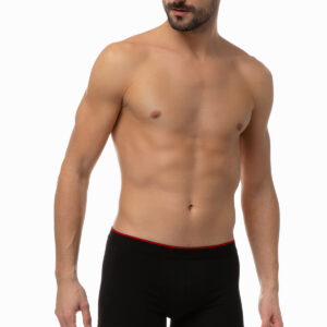 Minerva Sporties Bamboo ανδρικό Boxer με εξωτερικό λάστιχο 2 τεμ art.22710 - Image 3