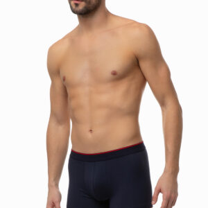 Minerva Sporties Bamboo ανδρικό Boxer με εξωτερικό λάστιχο 2 τεμ art.22710 - Image 5