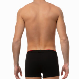 Minerva Sporties Bamboo ανδρικό Boxer με εξωτερικό λάστιχο 2 τεμ art.22710 - Image 4
