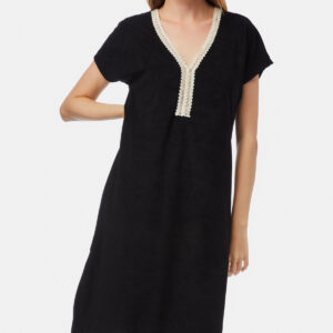 Minerva Women s frotte beachwear dress V-neckline art.52172 - Image 1