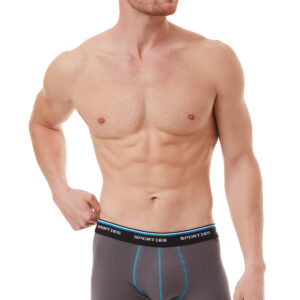 Minerva Sporties Ανδρικό Boxer Long Boxer Fit 2τμχ art.29412