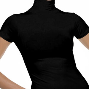 Helios Women s Turtle Neck Short Sleeve Shirt Modal art.80663 - Image 1