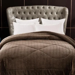 Blanket-Comforter Neda Sunshine Faux Fur/Fleece - Image 3