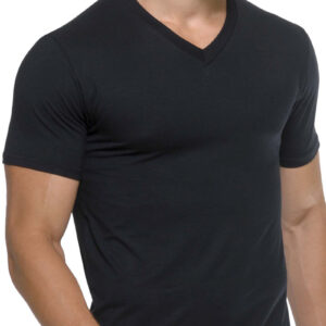 Helios Men s Short sleeve V-neck Shirt Micromodal Art.80994 - Image 4