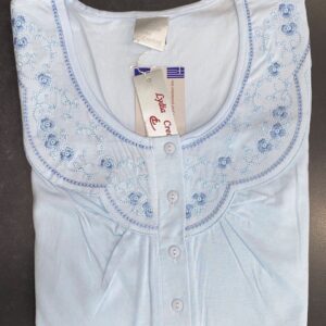 Lydia Creations Homewear Women s Nightgown Sleeveless Cotton art.001 - Image 10