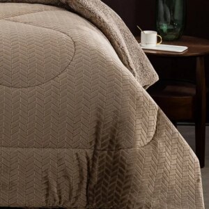 Blanket-Comforter Neda Sunshine Faux Fur/Fleece - Image 9
