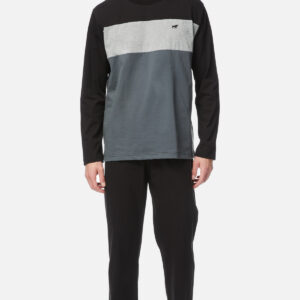 Minerva Men s Homewear-Pyzama Bull Tri-Color art.71027 - Image 14