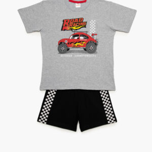 Minerva Boys  Homewear-Pyzama Short Sleeve "OFF ROAD" with Shorts art.61955 - Image 1