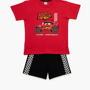 Minerva Boys  Homewear-Pyzama Short Sleeve "OFF ROAD" with Shorts art.61955 - Image 12