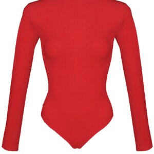 Helios Women s Long Sleeve Turtle Neck Bodysuit Modal art.80693 - Image 9