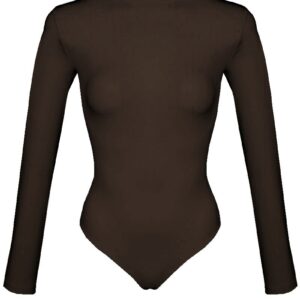 Helios Women s Long Sleeve Turtle Neck Bodysuit Modal art.80693 - Image 8