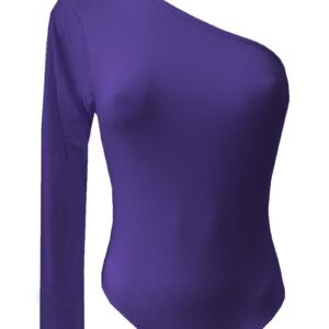 Helios Women s Bodysuit Modal One Shoulder art.80671 - Image 2