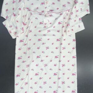 Homewear Women s Nightgown Nina Midi Floral 100% Cotton art. 416 - Image 1