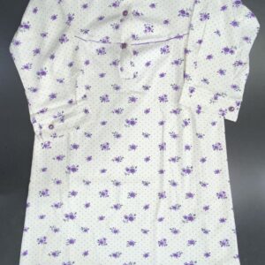 Homewear Women s Nightgown Nina Midi Floral 100% Cotton art. 416 - Image 3