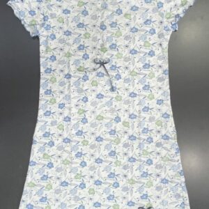 Nina Homewear Women s Shortsleeve Mini Nightgown 100% Floral art. 415_S23 - Image 1