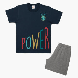 Minerva Boy s homewear short sleeve with shorts POWER art.62095 - Image 3