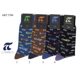 Pournara Fashion Sock UNISEX O/S art.3706 seamless - Image 1