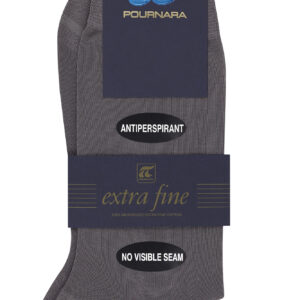 Pournara No seam - Extra fine - Antiperspirantt Sock  art.150 (100% merc.cotton) - Image 2