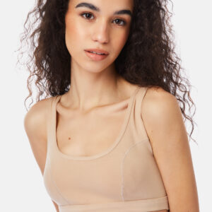 Minerva Basic Βαμβακερό Bralette Tοπ/Μπουστάκι art.90621 - Image 3