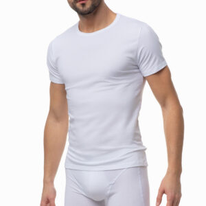 Minerva Sporties Crewneck Short Sleeve Men s Undershirt 2 pcs art.12635 - Image 3