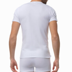 Minerva Sporties Crewneck Short Sleeve Men s Undershirt 2 pcs art.12635 - Image 4