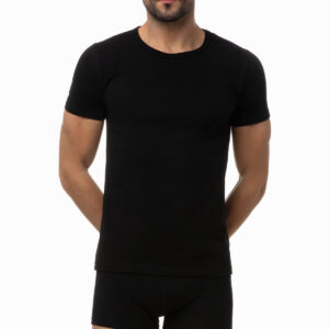Minerva Sporties Crewneck Short Sleeve Men s Undershirt 2 pcs art.12635 - Image 5