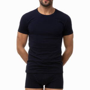 Minerva Sporties Crewneck Short Sleeve Men s Undershirt 2 pcs art.12635 - Image 1