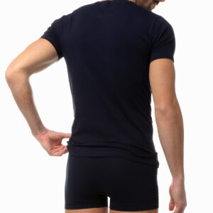 Minerva Sporties Crewneck Short Sleeve Men s Undershirt 2 pcs art.12635 - Image 2