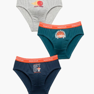 Minervakia Boy s Slip Set 3pcs PLAY HARD art.42143