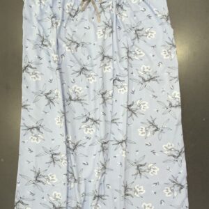 Nina Νυχτικιά Γυναικεία Αμάνικη Midi Φλοράλ 100% Cotton art.823_S23 - Image 2